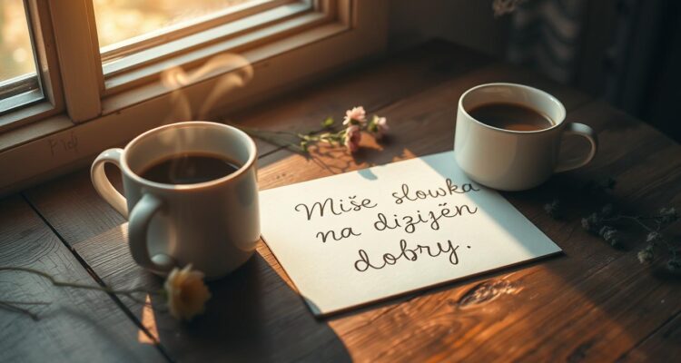 Miłe słówka na dzień dobry
