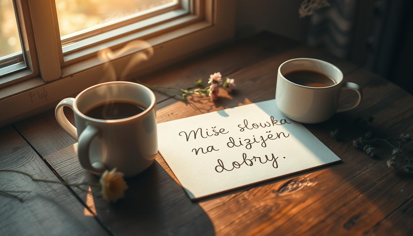 Miłe słówka na dzień dobry
