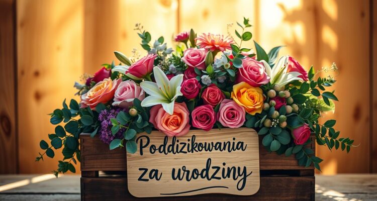 Podziękowania za urodziny