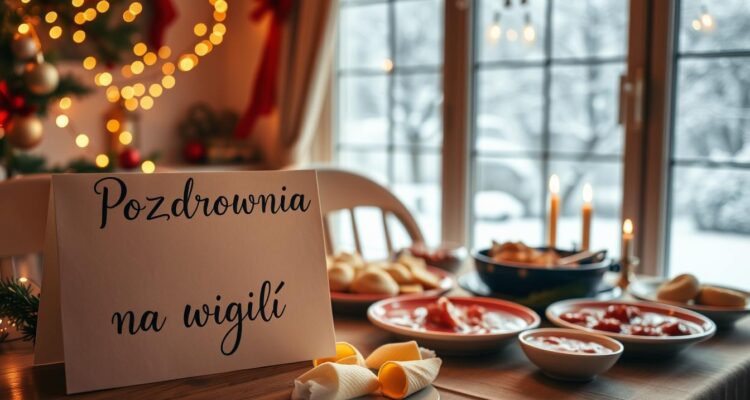 Pozdrowienia na wigilię