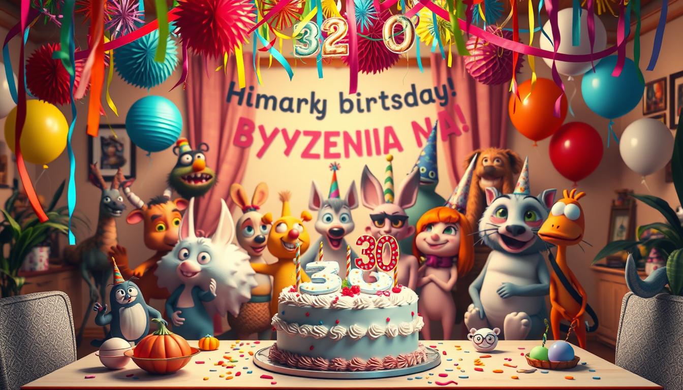 Śmieszne życzenia na 30