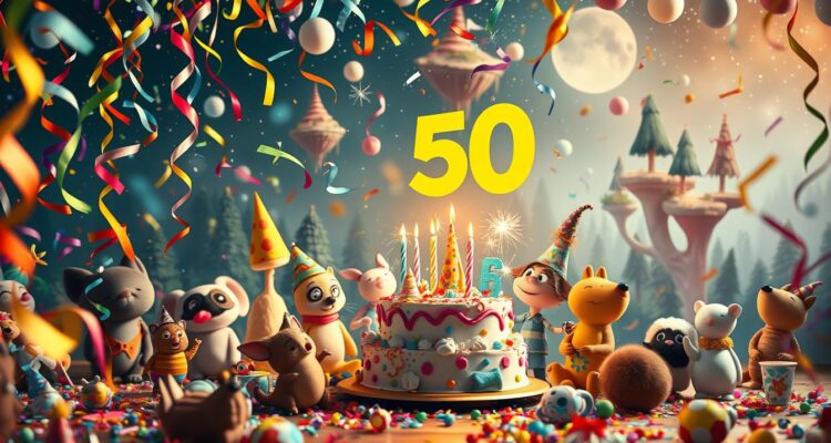Zaskakujące życzenia urodzinowe 50