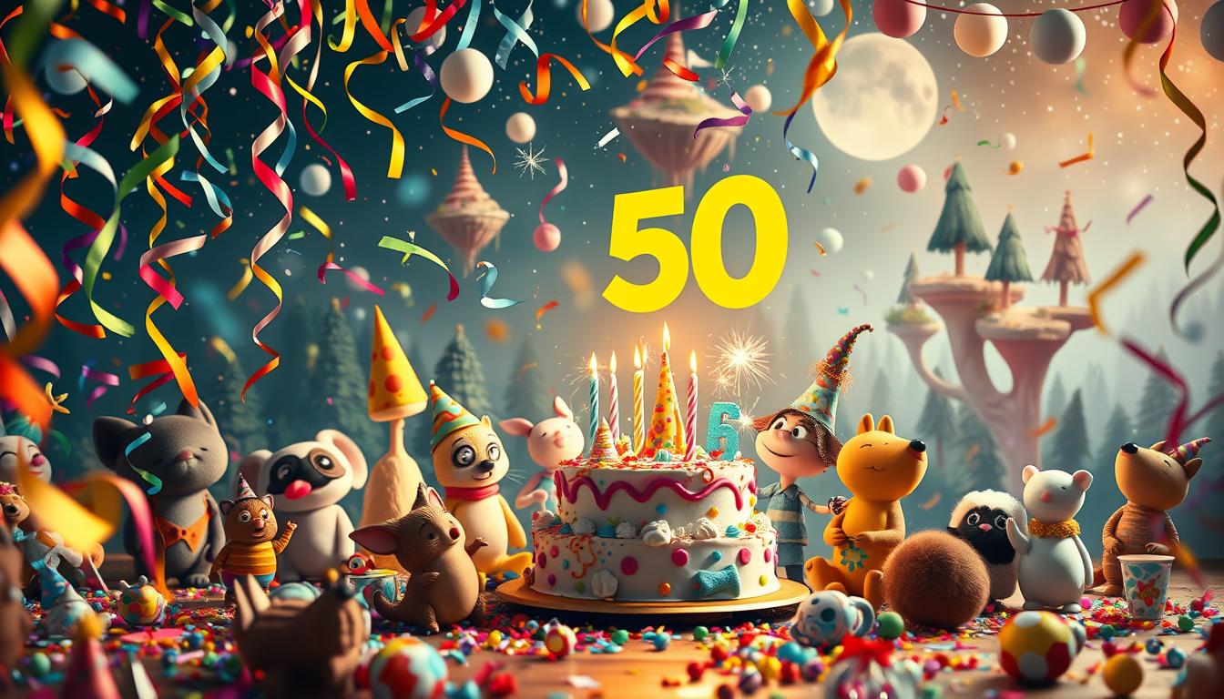 Zaskakujące życzenia urodzinowe 50