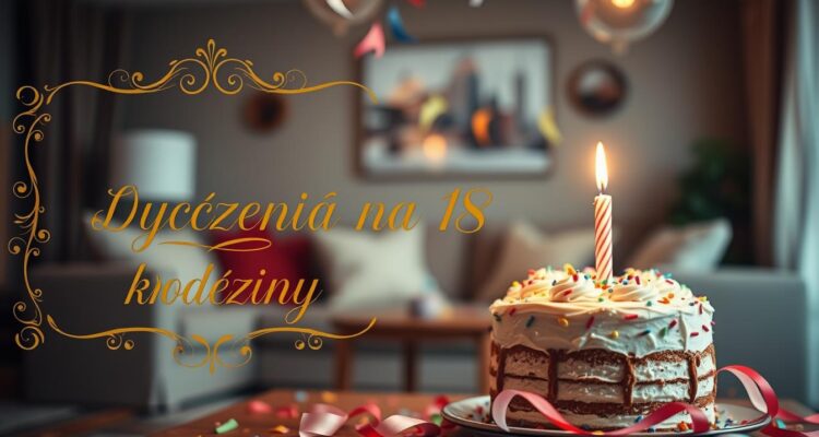 Życzenia na 18 urodziny krótkie