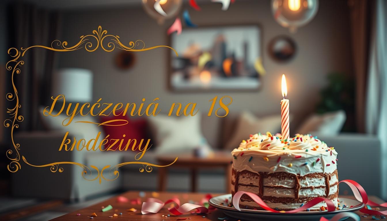 Życzenia na 18 urodziny krótkie