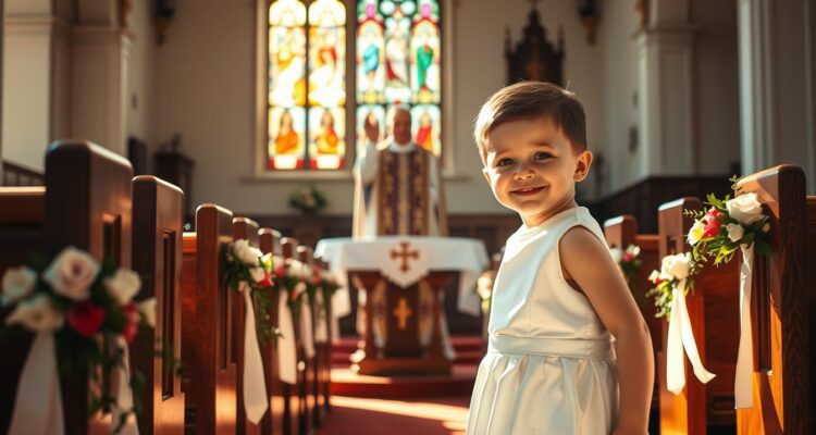 Życzenia na chrzest dla chłopca