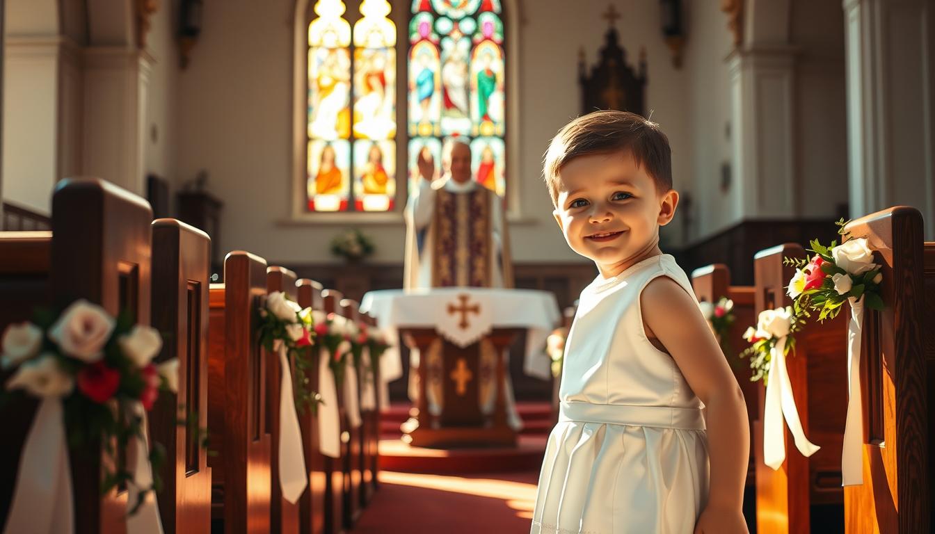 Życzenia na chrzest dla chłopca