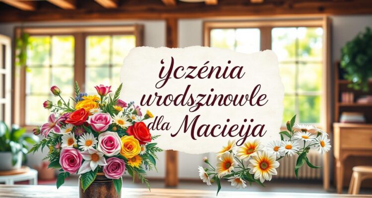 Życzenia urodzinowe dla macieja