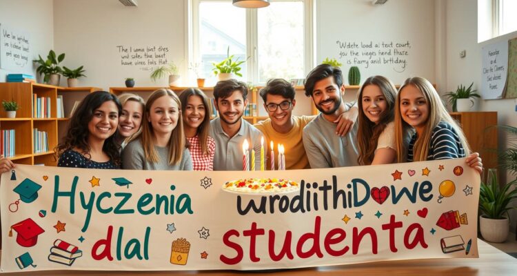 Życzenia urodzinowe dla studenta