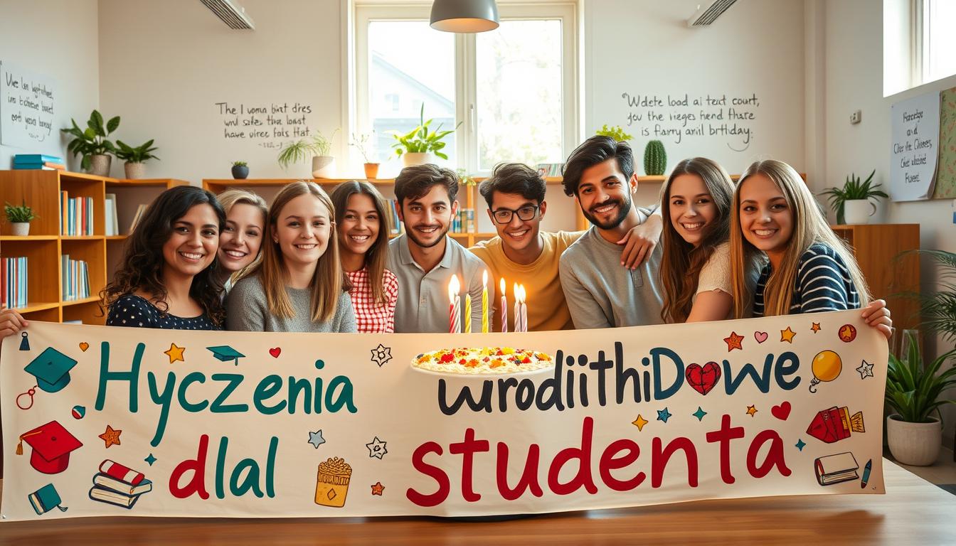 Życzenia urodzinowe dla studenta