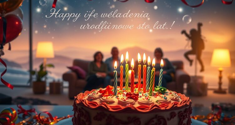 Życzenia urodzinowe sto lat