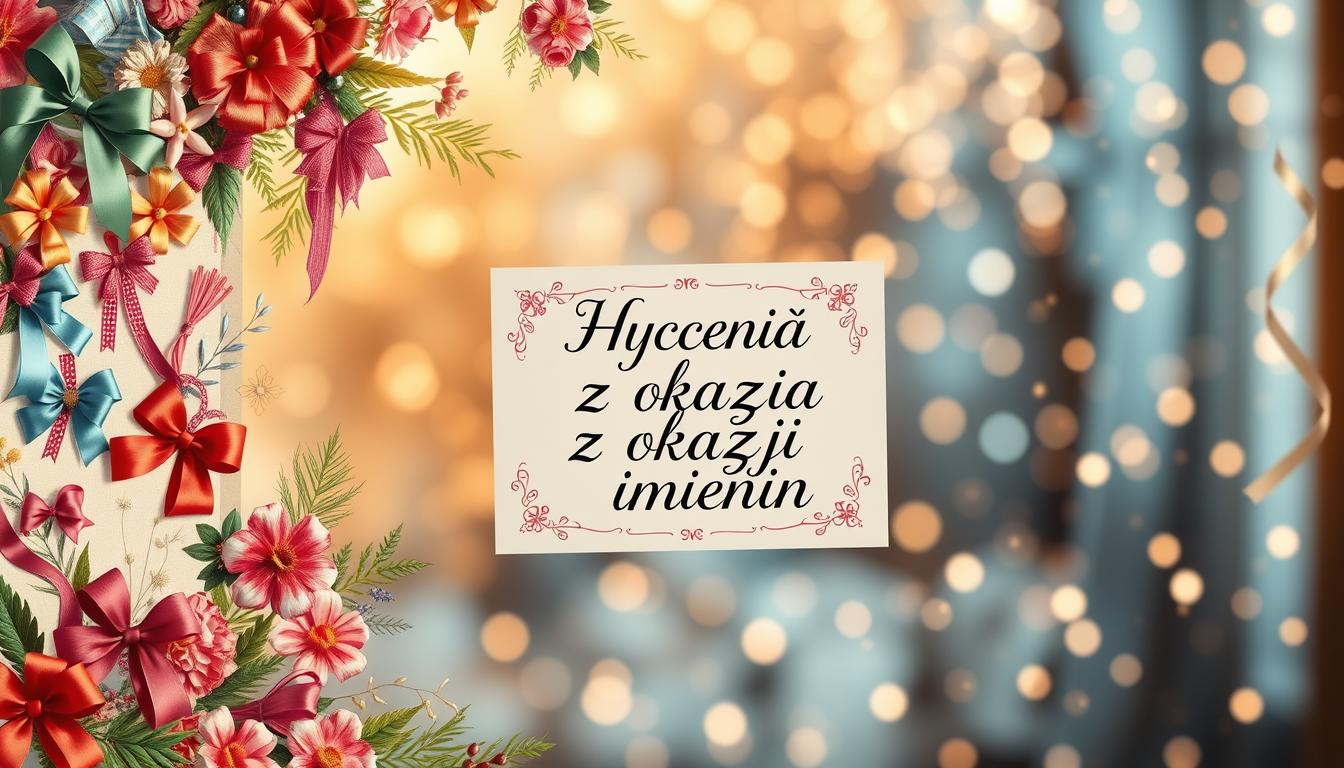 Życzenia z okazji imienin