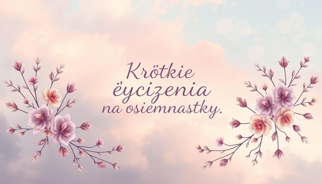 Krótkie życzenia na 18