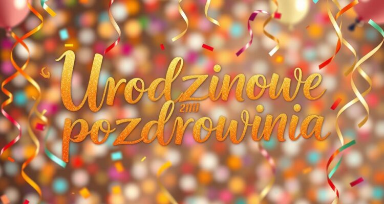 Urodzinowe pozdrowienia