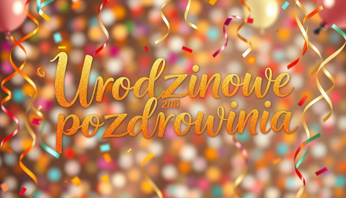 Urodzinowe pozdrowienia