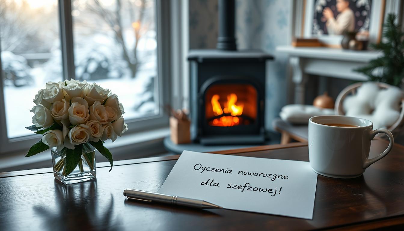 Życzenia noworoczne dla szefowej