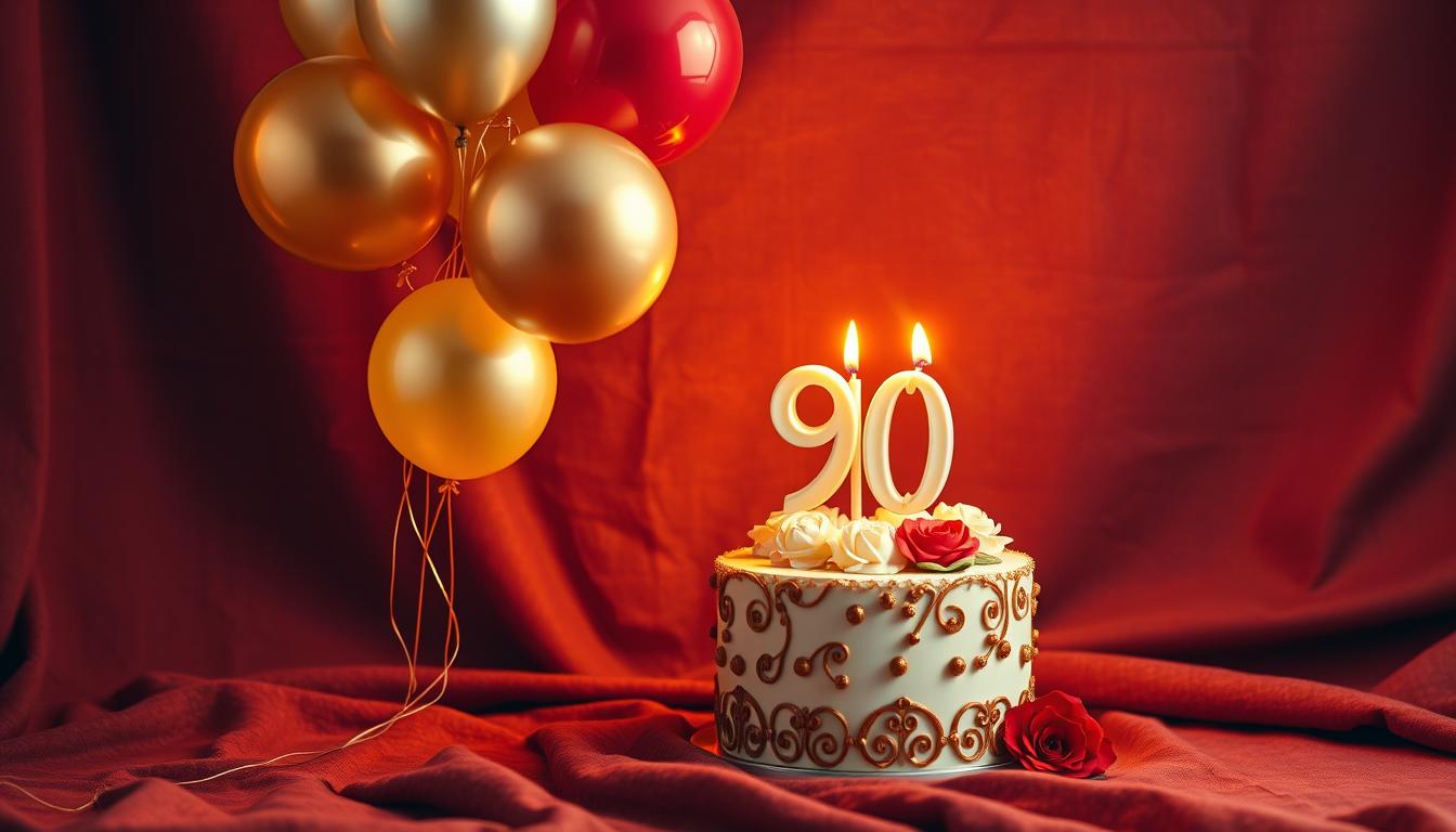 Życzenia urodzinowe na 90 lat