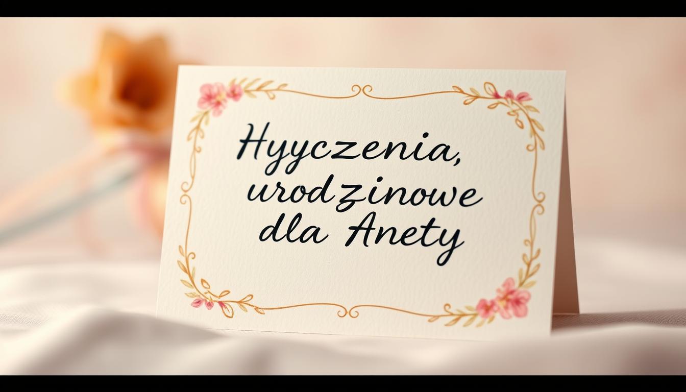 Życzenia urodzinowe dla anety